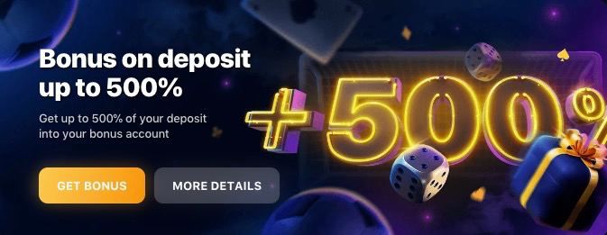 1win 500% First Deposit Bonus