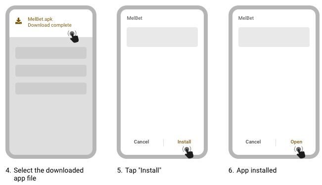 Melbet Mobile App Installation Final Steps
